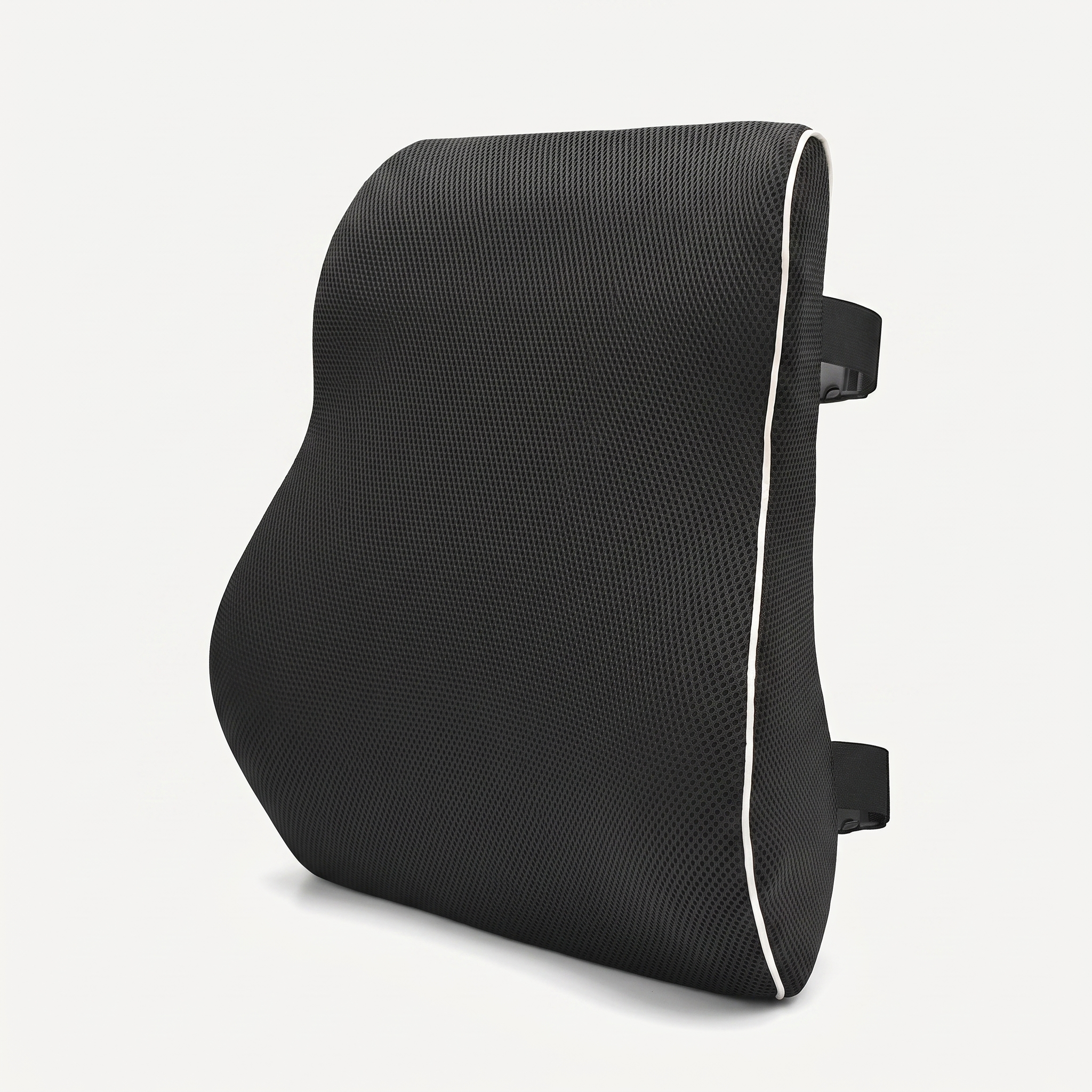 Coussin lombaire ErgoNuit en mousse à mémoire de forme avec double sangle — vue studio