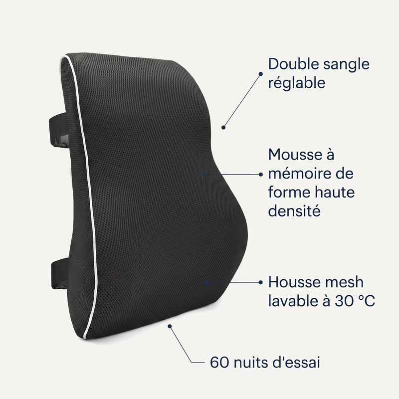 Coussin Lombaire ErgoNuit™ - Vue 3
