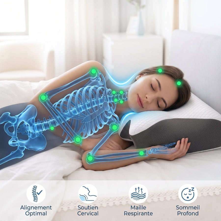 Aligneur Cervical 3D ErgoNuit™ — vue 3