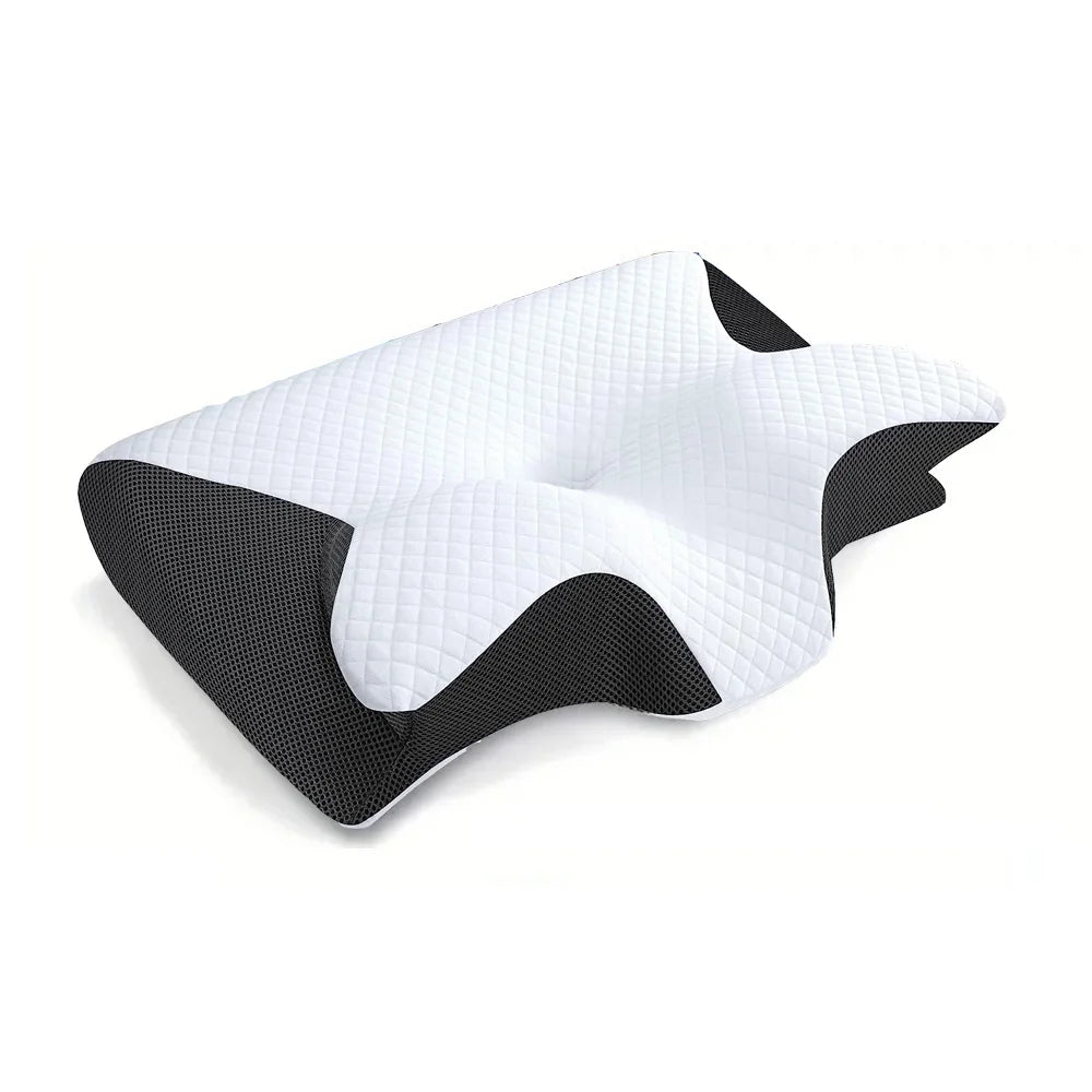 Coussin cervical 3D en mousse haute densité pour posture de sommeil correcte