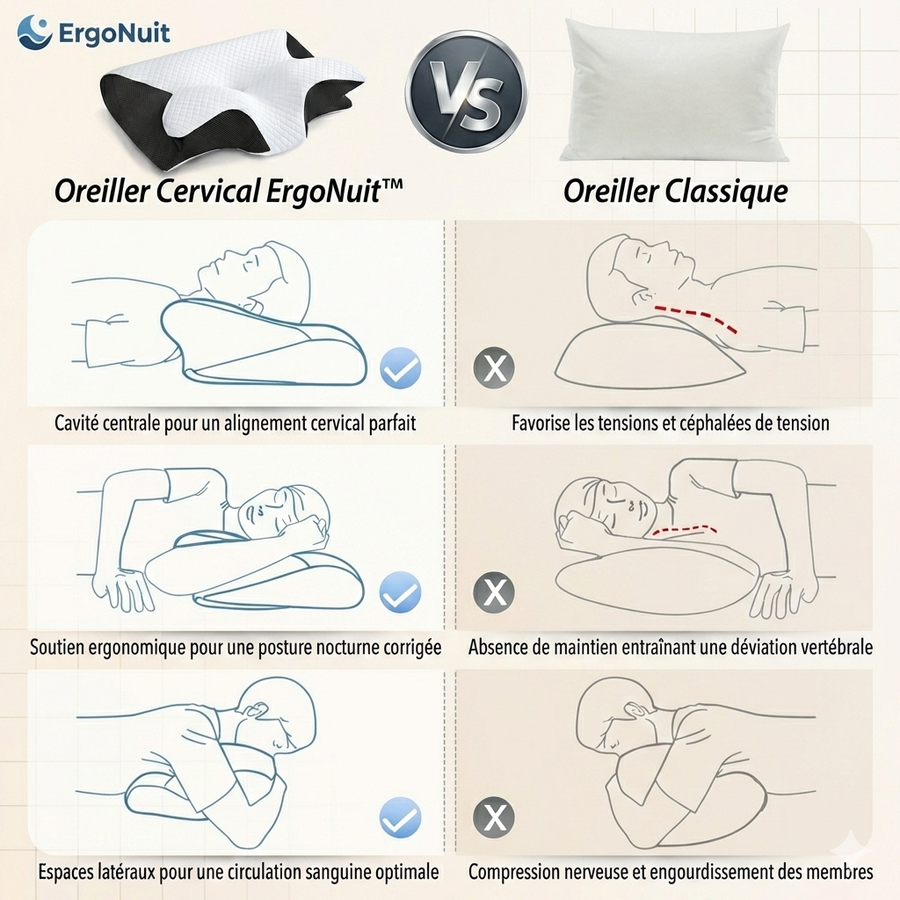 Aligneur Cervical 3D ErgoNuit™ — vue 2